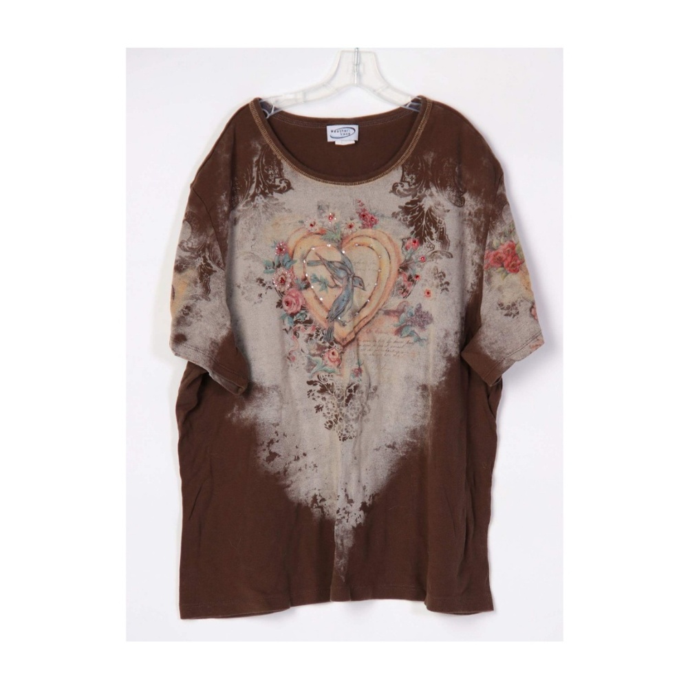 Brown shirt